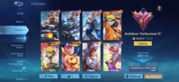 Akun Mobile legends